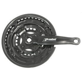 Kliky PROWHEEL Fe 42/34/24 152mm černý kryt